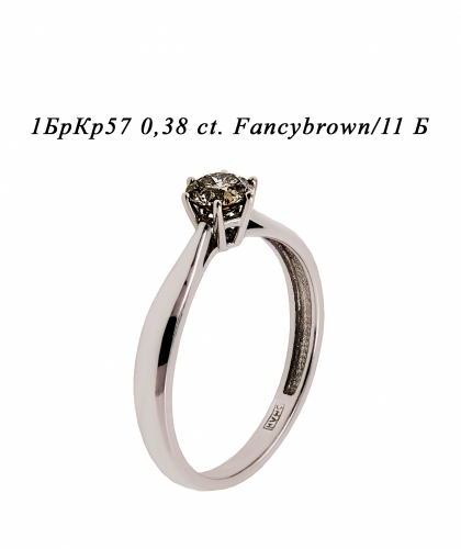 Кольцо из белого золота с бриллиантами 04245_0373     